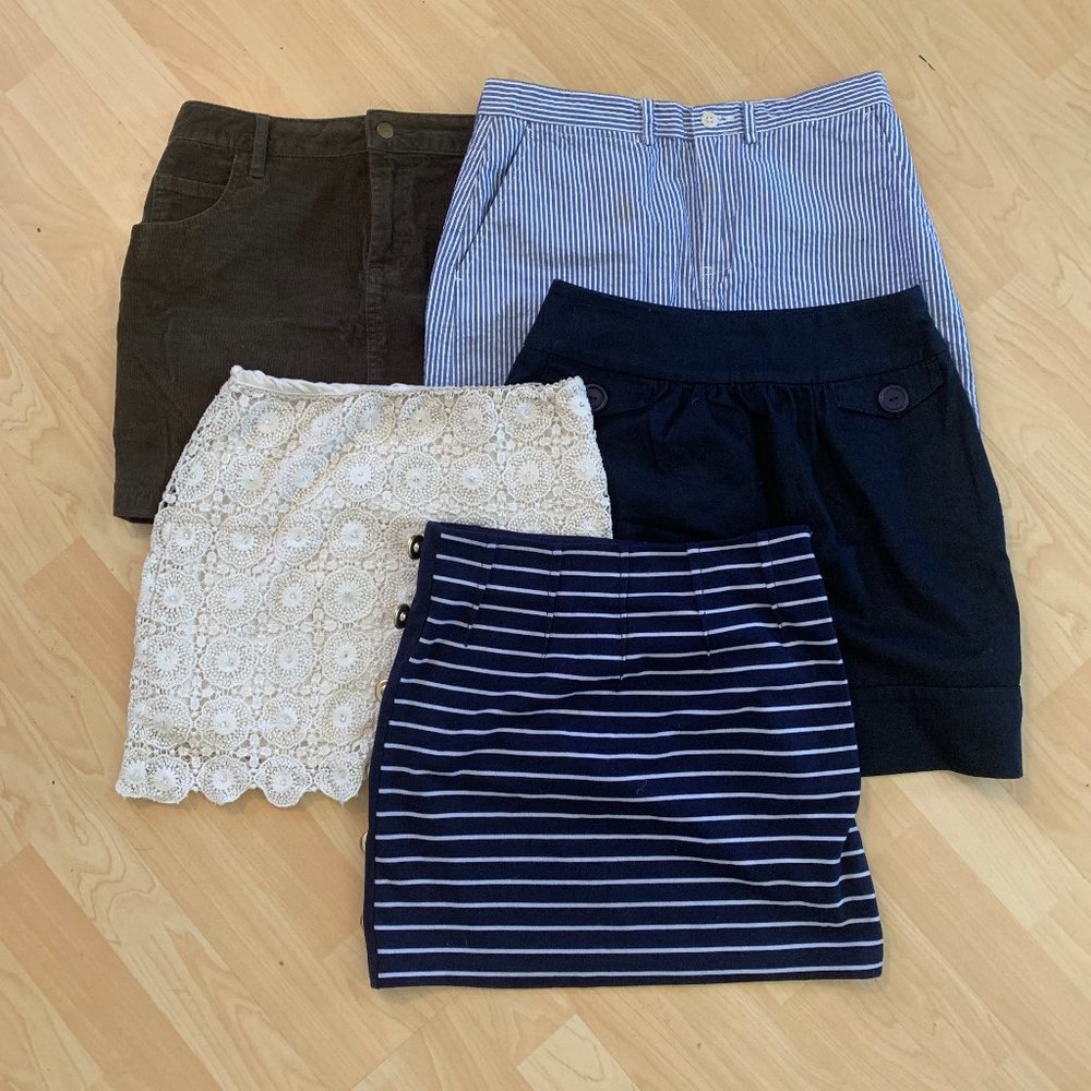 Lot Sale - Five Mini Skirts